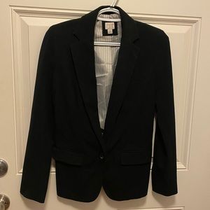 Fitted Black Blazer